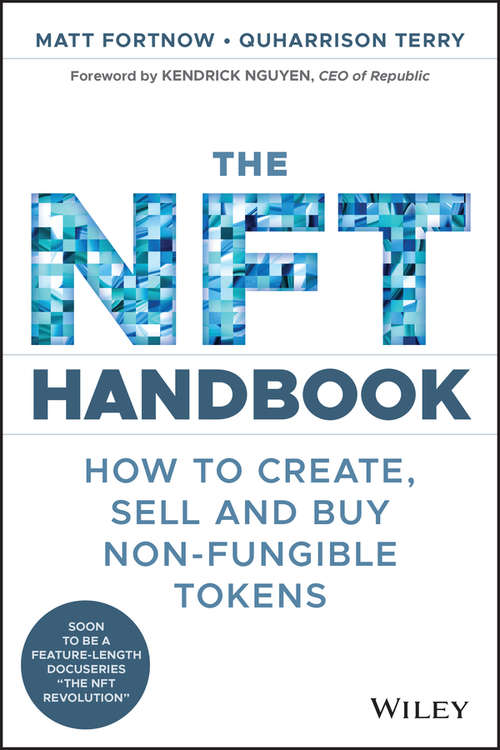 Book cover of The NFT Handbook: How to Create, Sell and Buy Non-Fungible Tokens