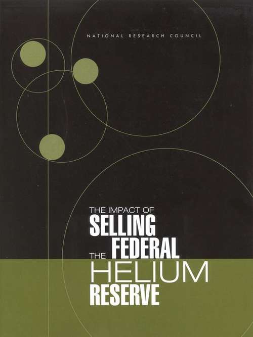The Impact of Selling the Federal Helium Reserve