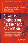 Advances in Engineering Research and Application: Proceedings of the International Conference on Engineering Research and Applications, ICERA 2019 (Lecture Notes in Networks and Systems #104)