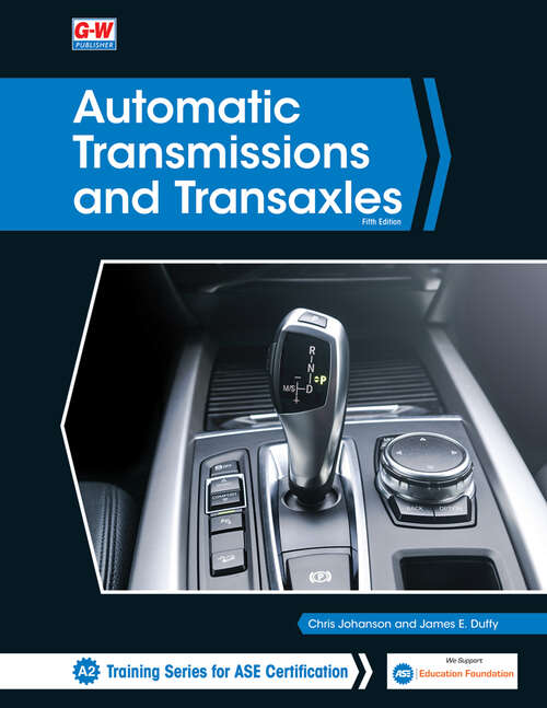 Book cover of Automatic Transmissions and Transaxles (Fifth Edition)