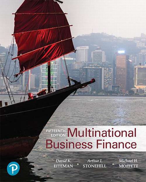 Book cover of Multinational Business Finance (Fifteenth Edition)