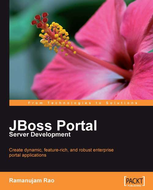 Book cover of JBoss Portal Server Development