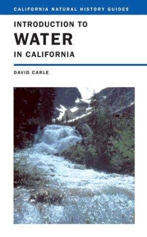 Book cover of Introduction to Water in California