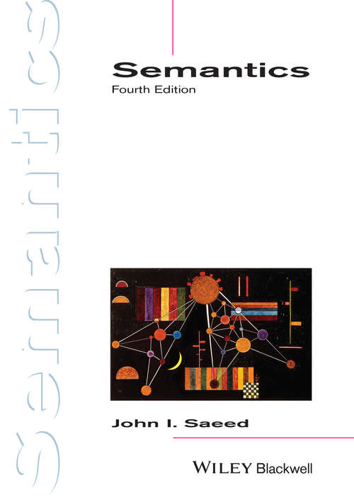 Book cover of Semantics (4) (Introducing Linguistics #25)