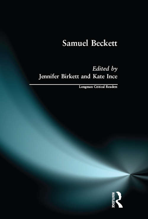 Book cover of Samuel Beckett (Longman Critical Readers)
