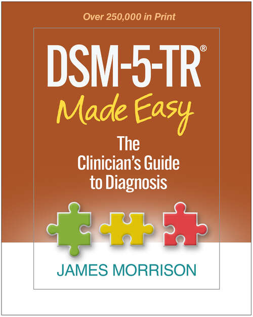 Book cover of DSM-5-TR® Made Easy: The Clinician's Guide to Diagnosis