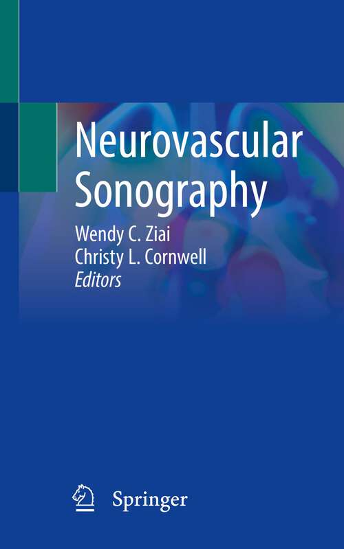 Book cover of Neurovascular Sonography (1st ed. 2022)