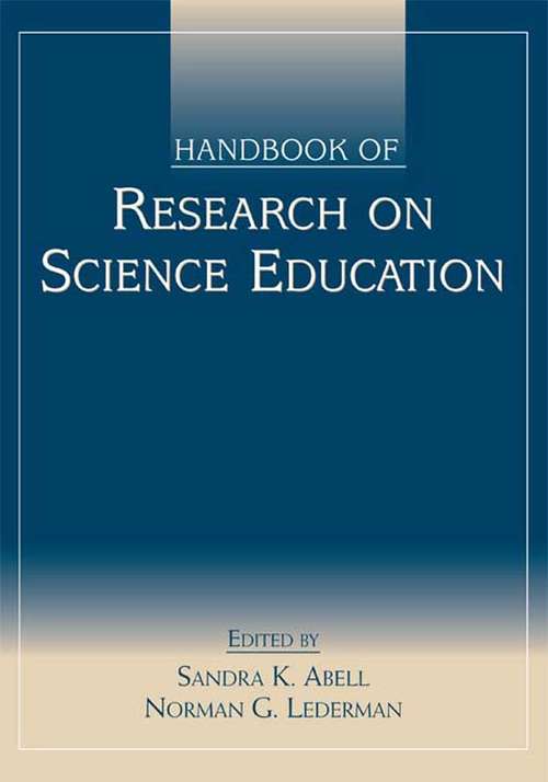 Book cover of Handbook of Research on Science Education