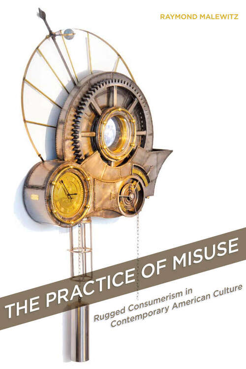 Book cover of The Practice of Misuse: Rugged Consumerism in Contemporary American Culture