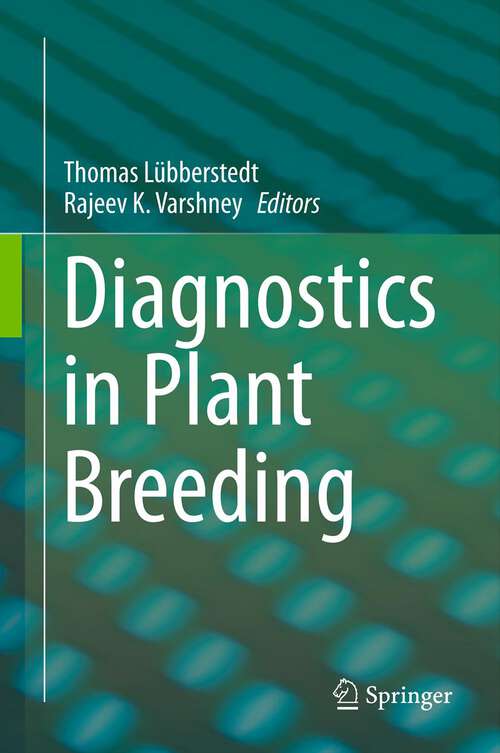 Book cover of Diagnostics in Plant Breeding