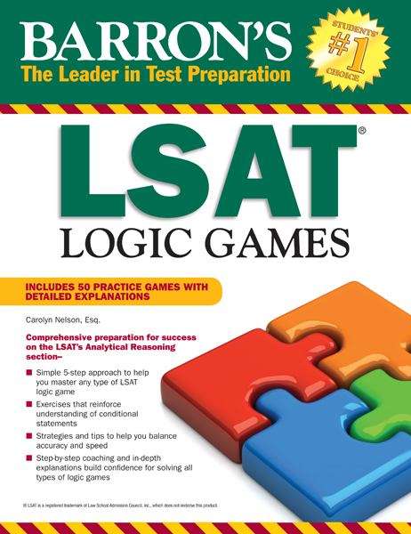 Book cover of LSAT Logic Games