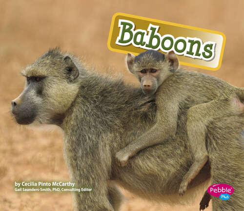 Book cover of Baboons (Monkeys Ser.)