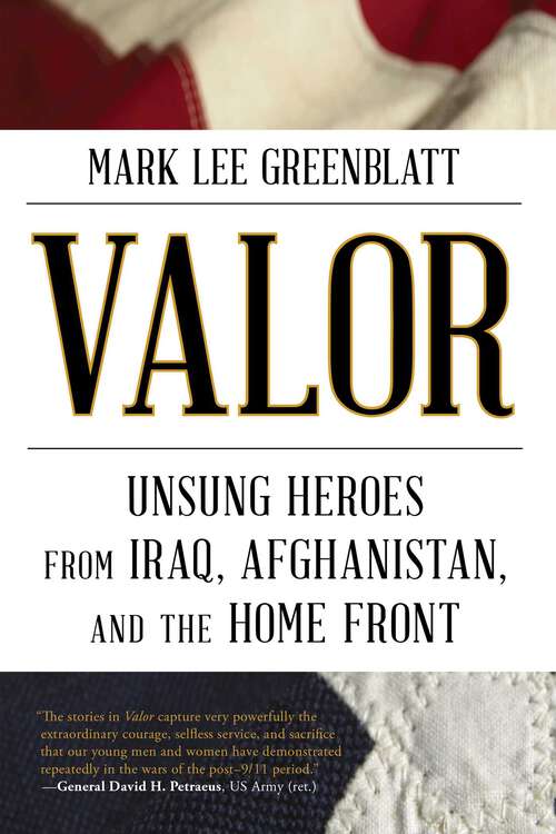 Book cover of Valor: Unsung Heroes from Iraq, Afghanistan, and the Home Front