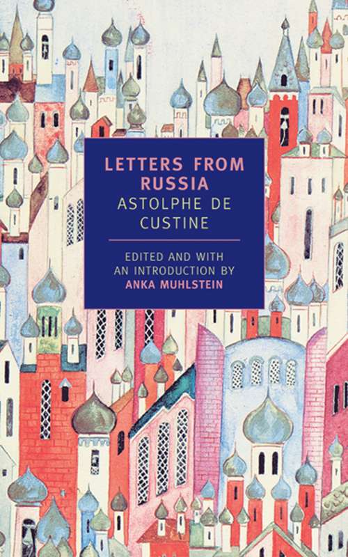 Book cover of Letters from Russia