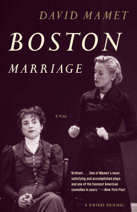 Book cover of Boston Marriage