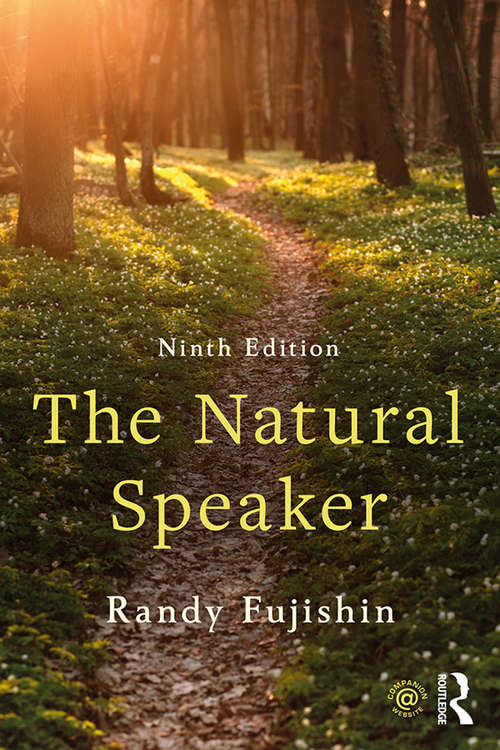 Book cover of The Natural Speaker (Myspeechkit Ser.)