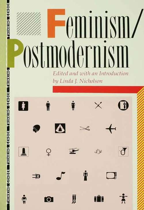 Book cover of Feminism/Postmodernism (Thinking Gender)