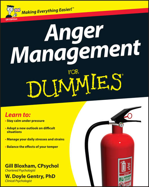 Book cover of Anger Management For Dummies