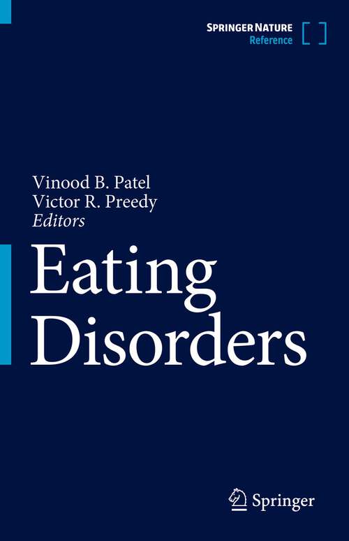 Book cover of Eating Disorders (1st ed. 2023)