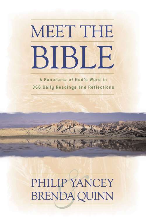 Book cover of Meet the Bible: A Panorama of God's Word in 366 Daily Readings and Reflections