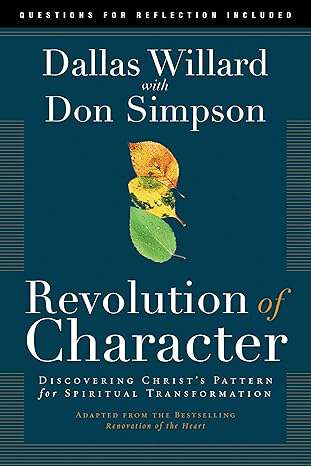 Book cover of Revolution of Character