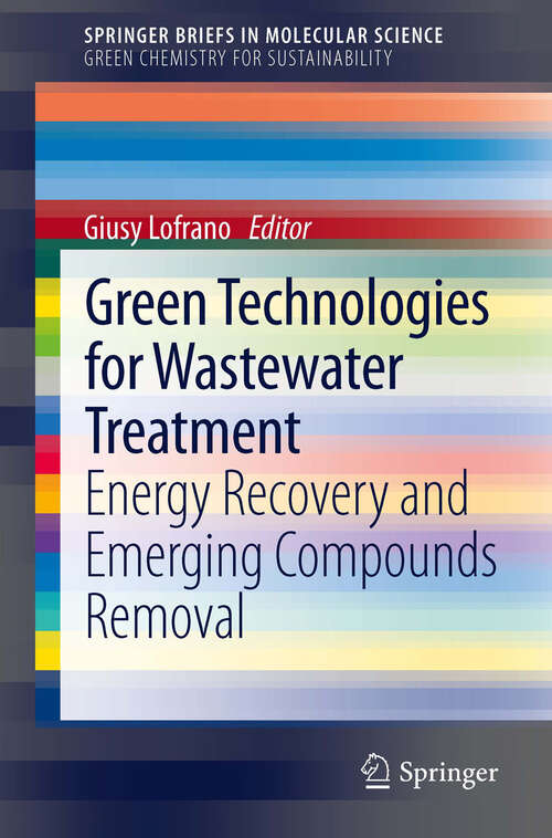 Book cover of Green Technologies for Wastewater Treatment