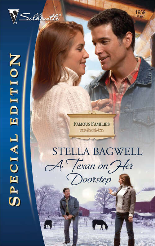 Book cover of A Texan on Her Doorstep (Famous Families #2)