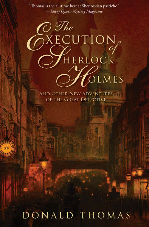 Book cover of The Execution of Sherlock Holmes