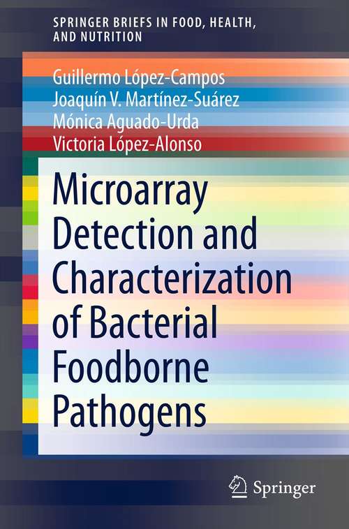 Book cover of Microarray Detection and Characterization of Bacterial Foodborne Pathogens