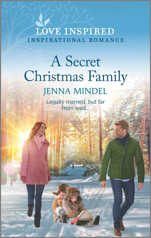 Book cover of A Secret Christmas Family: An Uplifting Inspirational Romance (Original) (Second Chance Blessings #1)