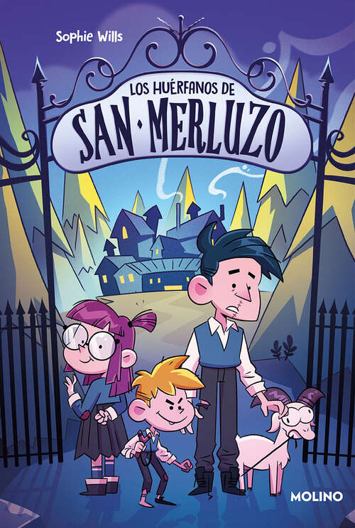 Book cover of Los huérfanos de San Merluzo 1