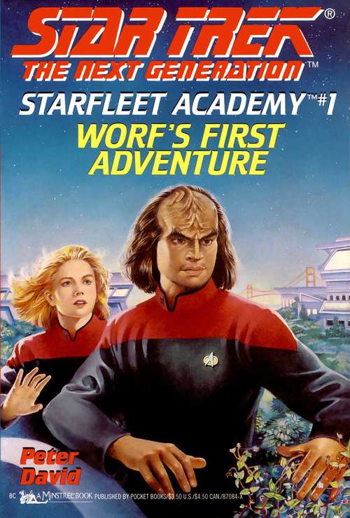 Book cover of Worf's First Adventure