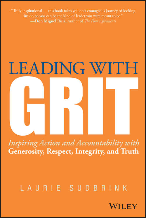 Book cover of Leading with GRIT