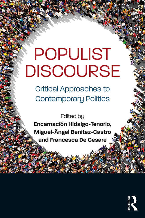 Book cover of Populist Discourse: Critical Approaches to Contemporary Politics