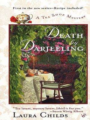 Book cover of Death by Darjeeling (Tea Shop Mysteries #1)