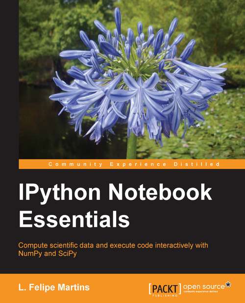 Book cover of IPython Notebook Essentials