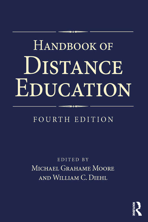 Book cover of Handbook of Distance Education: Second Edition (4)