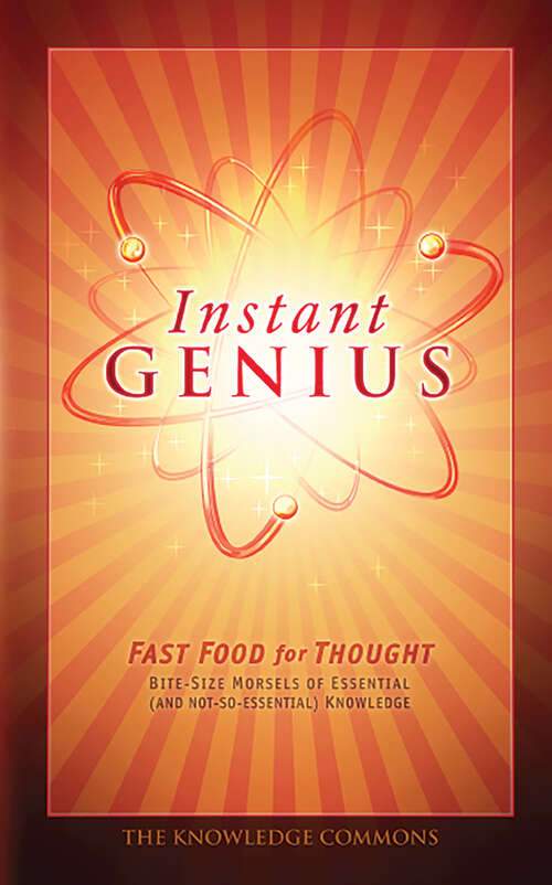 Book cover of Instant Genius: Fast Food For Thought (Instant Genius Ser.)