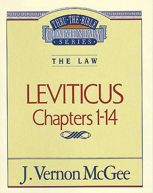 Book cover of Leviticus I (Thru the Bible #6)