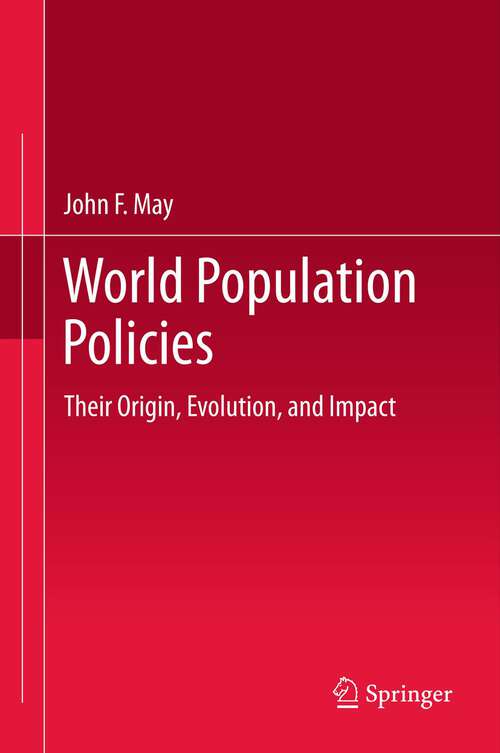 Book cover of World Population Policies