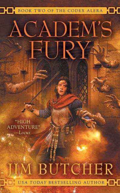 Book cover of Academ's Fury (Codex Alera Series #2)