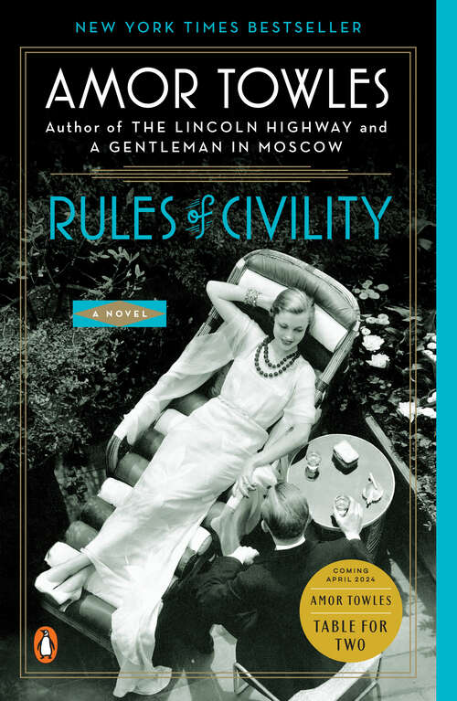 Book cover of Rules of Civility: A Novel