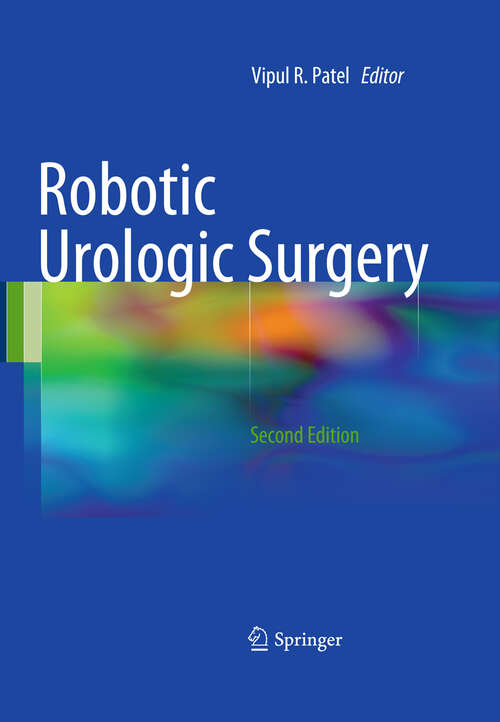 Book cover of Robotic Urologic Surgery