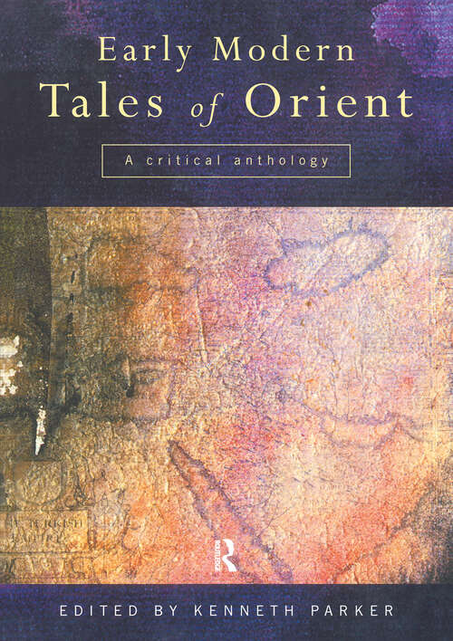 Book cover of Early Modern Tales of Orient: A Critical Anthology