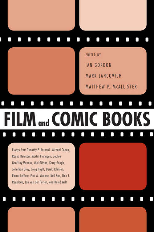 Book cover of Film and Comic Books (EPUB Single)