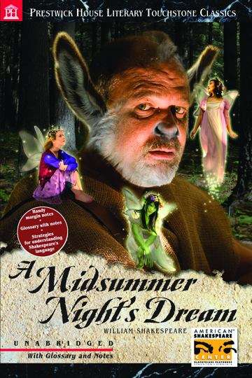 Book cover of A Midsummer Night's Dream: Prestwick House Literary Touchstone Edition