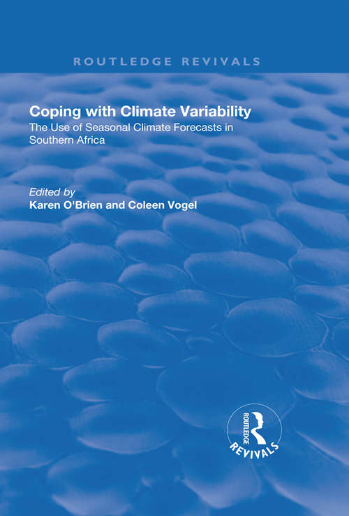 Coping with Climate Variability