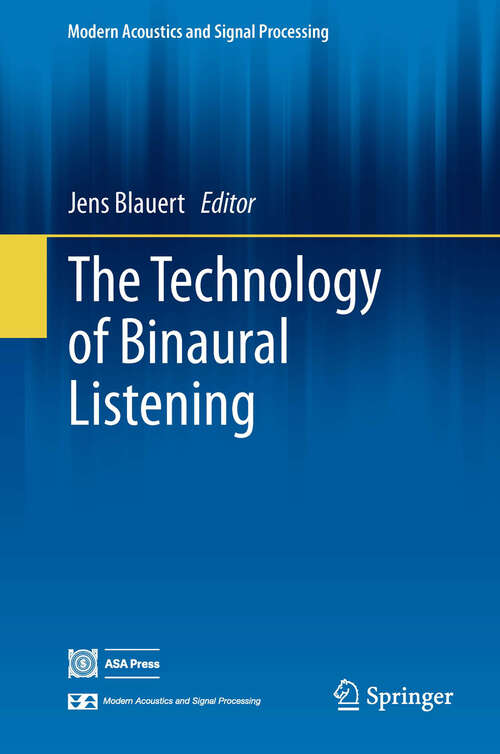 Book cover of The Technology of Binaural Listening