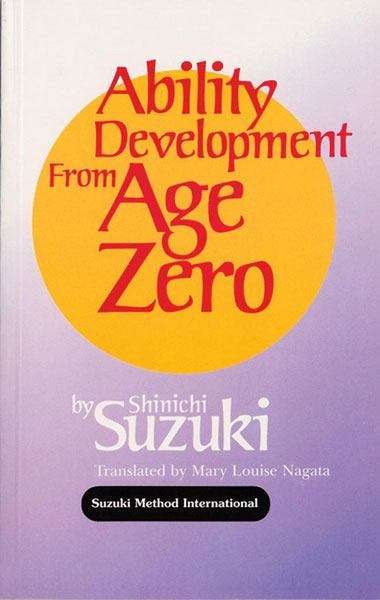 Book cover of Ability Development From Age Zero