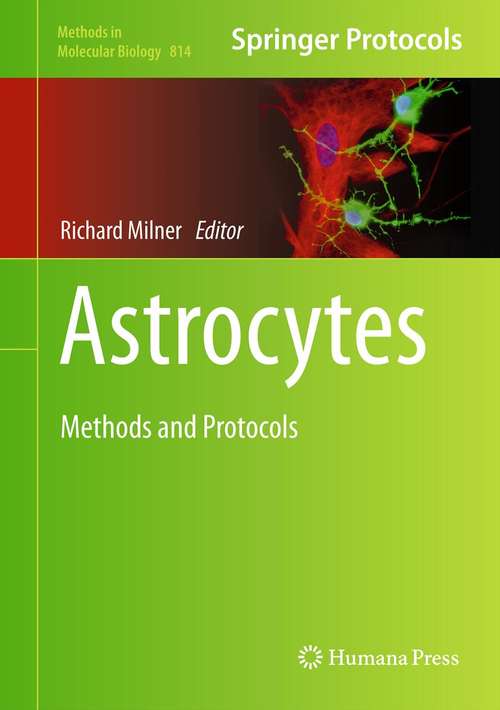 Book cover of Astrocytes